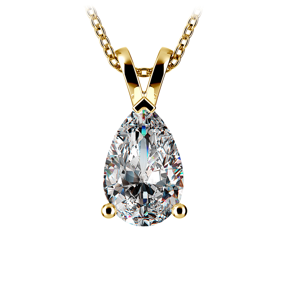 3/4 Carat Diamond Solitaire Necklace – Maurice's Jewelers