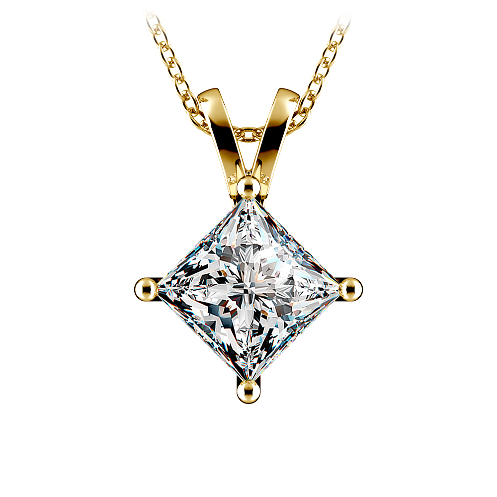 Tear Drop 3 CT Lab Diamond Pendant 925 Sterling Silver Wedding Party Wear  Necklace at Rs 2399.25 | डायमंड पेंडेंट्स in Surat | ID: 2849889082297