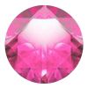 Pink Sapphire White Gold Gemstone Stud Earrings