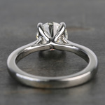 1.20 Carat Round Diamond Taper Solitaire Engagement Ring - small angle 4