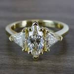 1 Carat Triple Engagement Marquise Diamond Ring - small