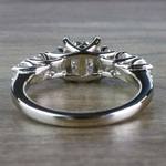 Exquisite Custom 7 Stone Diamond Trellis Engagement Ring  - small angle 4