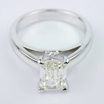 Cathedral Solitaire Engagement Ring - small