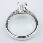 Cathedral Solitaire Engagement Ring - small angle 4