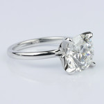 Classic Platinum Solitaire Engagement Ring (2.30 ct.) - small angle 3