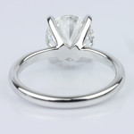 Classic Platinum Solitaire Engagement Ring (2.30 ct.) - small angle 4