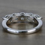 Custom Five-Stone Round Loose Diamond Engagement Ring - small angle 4