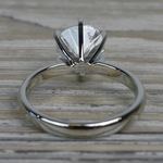Diamond Dazzling Solitaire 2.50 Carat Six Prong Engagement Ring - small angle 4