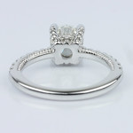  Diamond Engagement Ring with Inside Milgrain Accent (1.00 ct.) - small angle 4