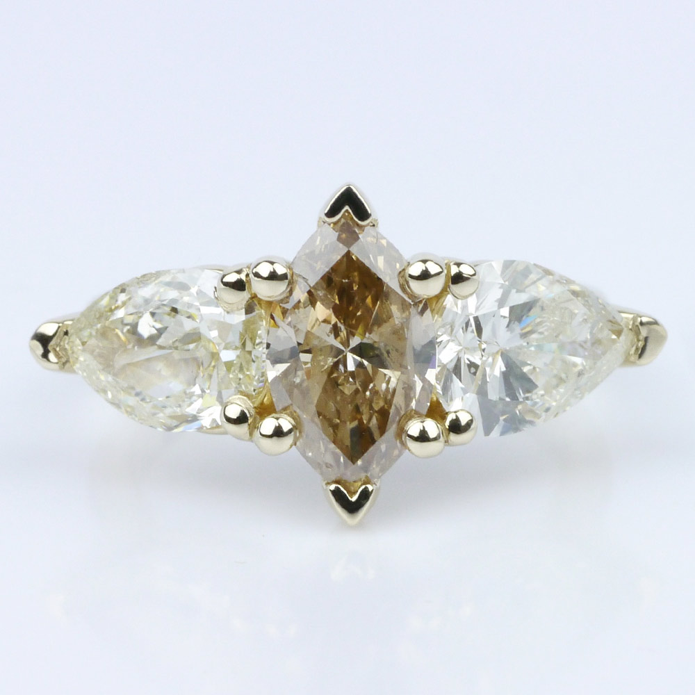 Jörg Heinz 18K Gold Revellion Ring with Interchangeable Black Diamond –  Tenenbaum Jewelers