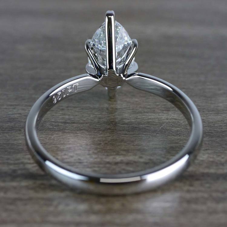 Glimmering Engagement One Carat Marquise Diamond Ring angle 4
