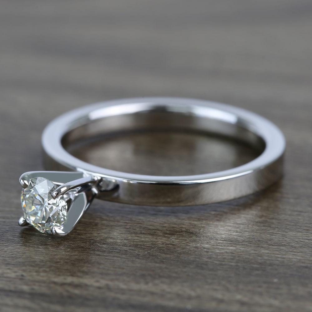 Half Carat Solitaire Diamond Ring