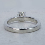 Pave Emerald Round Diamond Ring - small angle 4
