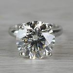 Perfect Paradise Solitaire 5 Carat Diamond Ring - small