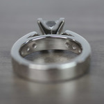 Princess Cut Diamond Channel Set Engagement Ring - small angle 4