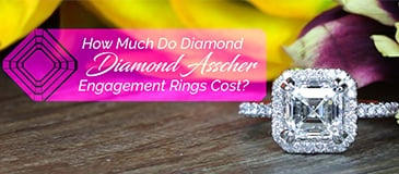 How Much Do Diamond Asscher Engagement Rings Cost?