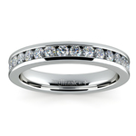 Channel Diamond Band in White Gold (1/2 ctw) | Thumbnail 02