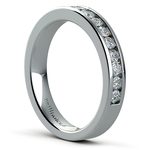 Channel Diamond Band in White Gold (1/2 ctw) | Thumbnail 04