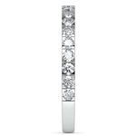Petite Pave Diamond Wedding Ring in Platinum | Thumbnail 04