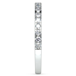 Petite Pave Diamond Wedding Ring in Platinum (1/3 ctw) | Thumbnail 04