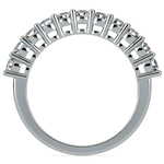 Eleven Stone Diamond Wedding Ring In Platinum (3/4 Ctw) | Thumbnail 03