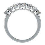 Seven Diamond Wedding Ring in White Gold (3/4 ctw) | Thumbnail 03