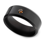 Ares - Mens Orange Diamond Ring In Polished Elysium  | Thumbnail 01