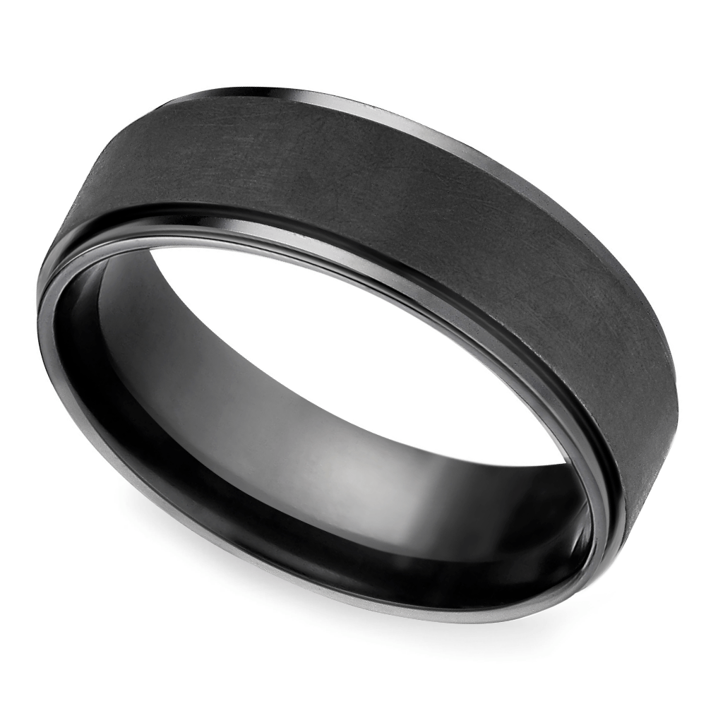 925 Sterling Silver Simple For Men With Black Square Ring | Sterling silver  rings simple, Silver rings, Rings for men