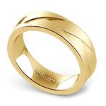 Braided Men's Wedding Ring in Yellow Gold (6mm) | Thumbnail 01