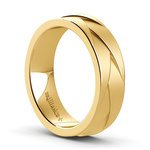 Braided Men's Wedding Ring in Yellow Gold (6mm) | Thumbnail 02