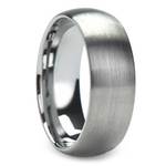 Bristle - Comfort-Fit Tungsten Mens Band with Brushed Finish | Thumbnail 02
