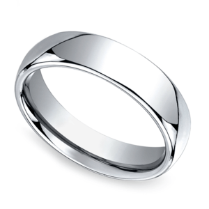 Comfort Fit Men's Wedding Ring in Cobalt (6mm)