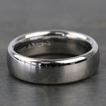 Comfort Fit Men's Wedding Ring In Cobalt (6.5mm) | Thumbnail 03