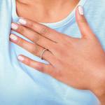 Curved Diamond Wedding Ring in Platinum | Thumbnail 07