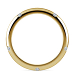Inset Diamond Wedding Ring in Yellow Gold (3mm) | Thumbnail 03