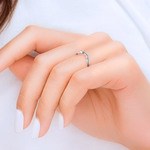 Ivy Diamond Wedding Ring in Platinum | Thumbnail 07