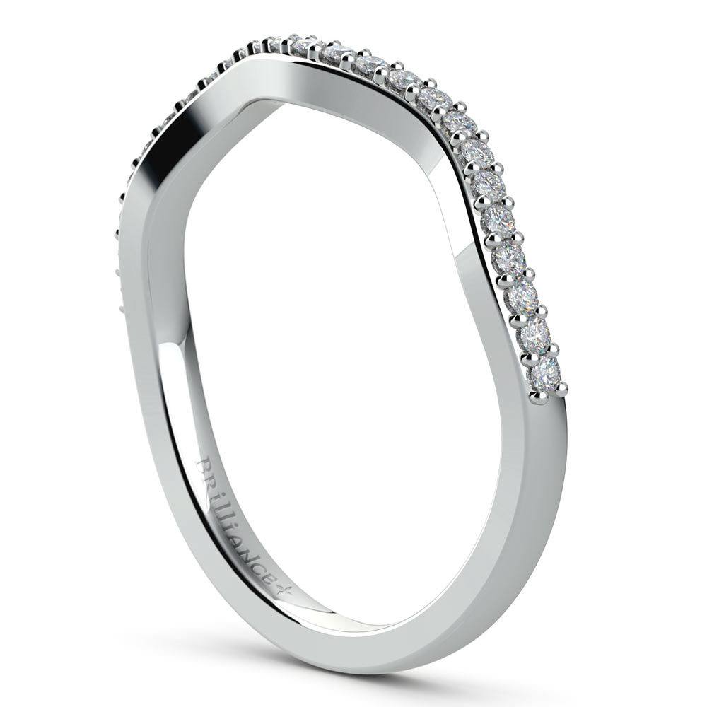 Ivy Diamond Wedding Ring in White Gold | 04