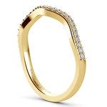 Ivy Diamond Wedding Ring in Yellow Gold | Thumbnail 04