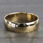 Mid-Weight Men's Wedding Ring in 14K Yellow Gold (6mm) | Thumbnail 03