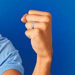 Milgrain Men's Wedding Ring in Platinum (5mm) | Thumbnail 04