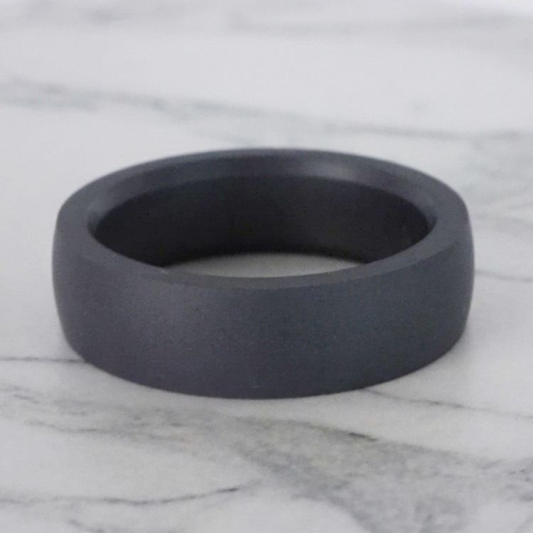 Nyx - Matte Domed Elysium Ring (6mm) | 04