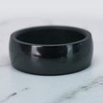 Nyx - Domed Elysium Solid Diamond Ring (8mm) | Thumbnail 04
