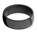 Nyx - Domed Elysium Solid Diamond Ring (8mm) | Thumbnail 03