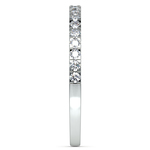 Petite Pave Diamond Wedding Ring in White Gold (1/4 ctw) | Thumbnail 04
