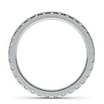Petite Pave Diamond Eternity Ring in Platinum (4/5 ctw) | Thumbnail 03