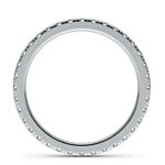 Petite Pave Diamond Eternity Ring in Platinum (5/8 ctw) | Thumbnail 03