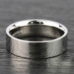 Satin Men's Wedding Ring in Platinum (6mm) | Thumbnail 03