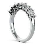 Seven Diamond Wedding Ring in Platinum (1 ctw) | Thumbnail 04