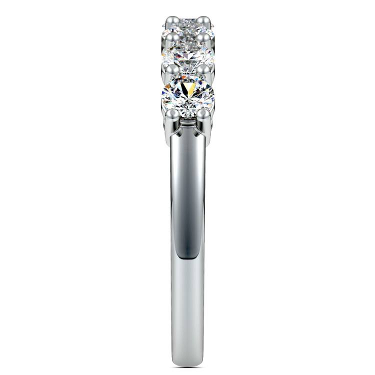 Seven Diamond Wedding Ring in Platinum (1 ctw) | 05