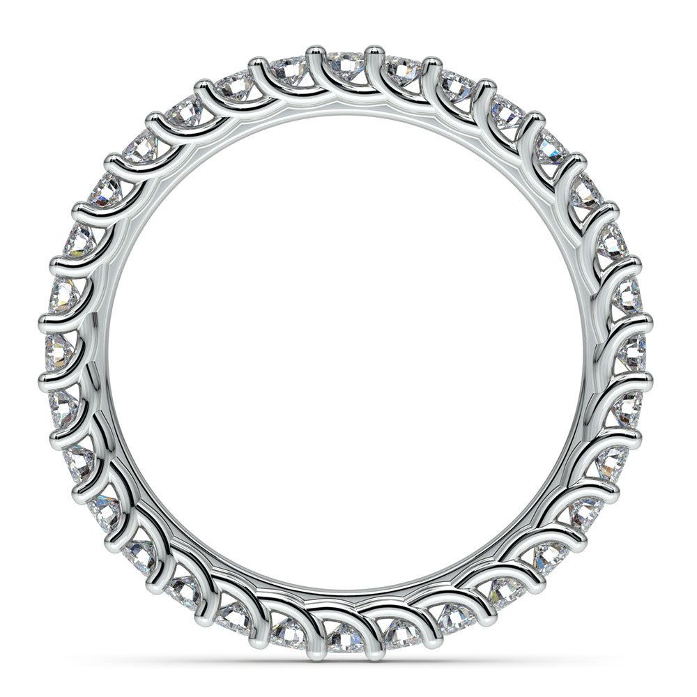 Trellis Diamond Eternity Ring in White Gold | 03